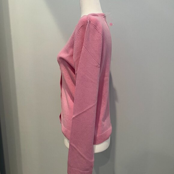 GARNET HILL | Essential Cashmere Retro Cardigan - Picture 3 of 7